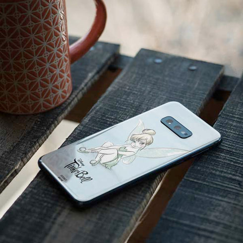 Disney Tinker Bell Sketch Art Galaxy S10e Skin