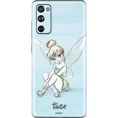 Disney Tinker Bell Sketch Art Galaxy S20 Fan Edition Skin