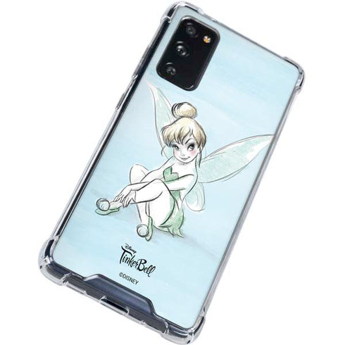 Disney Tinker Bell Sketch Art Galaxy S20 FE Clear Case