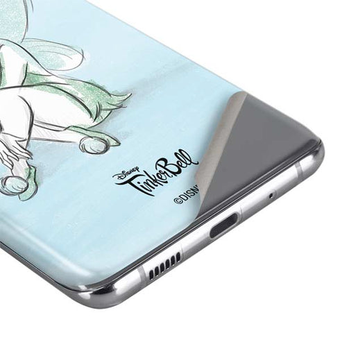 Disney Tinker Bell Sketch Art Galaxy S20 Plus Skin
