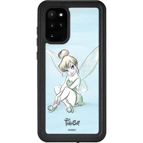 Disney Tinker Bell Sketch Art Galaxy S20 Plus Waterproof Case
