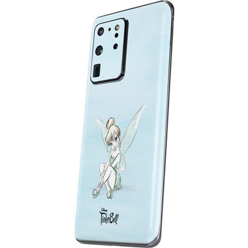 Disney Tinker Bell Sketch Art Galaxy S20 Ultra 5G Skin