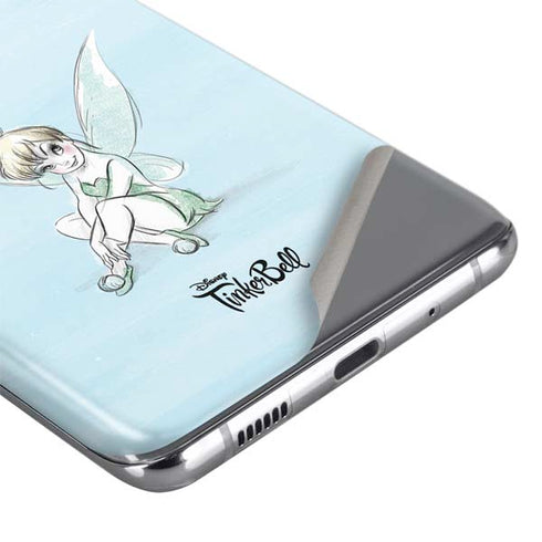 Disney Tinker Bell Sketch Art Galaxy S20 Ultra 5G Skin