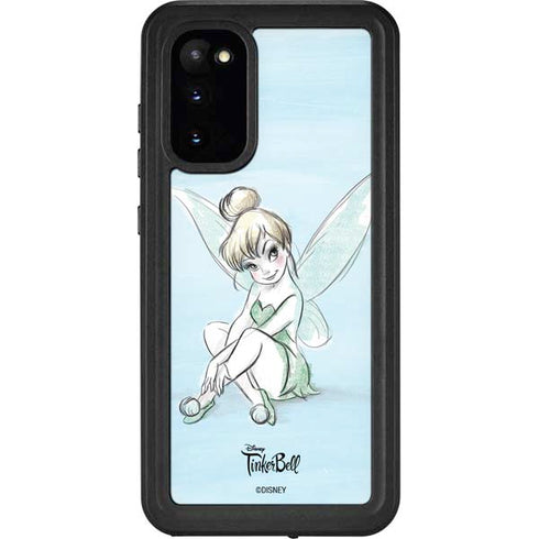 Disney Tinker Bell Sketch Art Galaxy S20 Waterproof Case