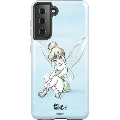 Disney Tinker Bell Sketch Art Galaxy S21 5G Pro Case