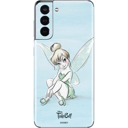 Disney Tinker Bell Sketch Art Galaxy S21 5G Skin