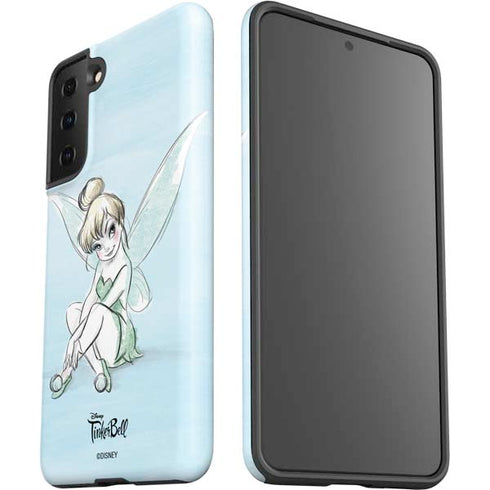 Disney Tinker Bell Sketch Art Galaxy S21 FE Pro Case