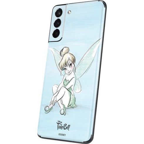 Disney Tinker Bell Sketch Art Galaxy S21 Plus 5G Skin