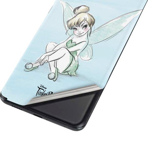 Disney Tinker Bell Sketch Art Galaxy S21 Ultra 5G Skin