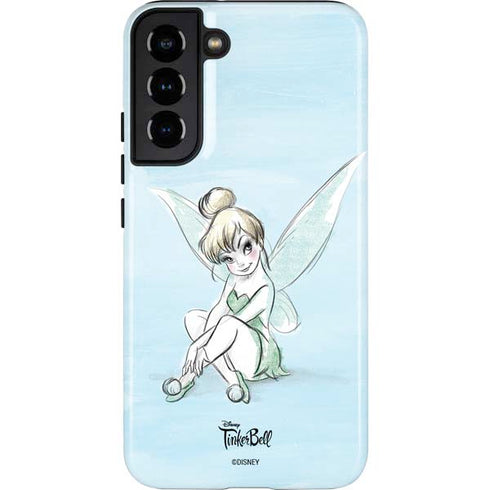 Disney Tinker Bell Sketch Art Galaxy S22 Plus Pro Case