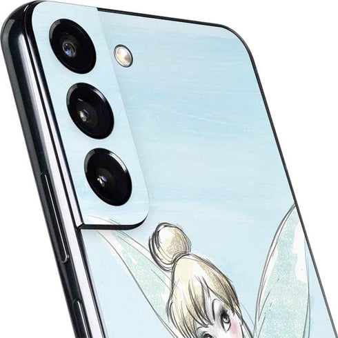 Disney Tinker Bell Sketch Art Galaxy S22 Plus Skin