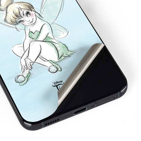 Disney Tinker Bell Sketch Art Galaxy S22 Plus Skin