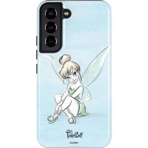 Disney Tinker Bell Sketch Art Galaxy S22 Pro Case