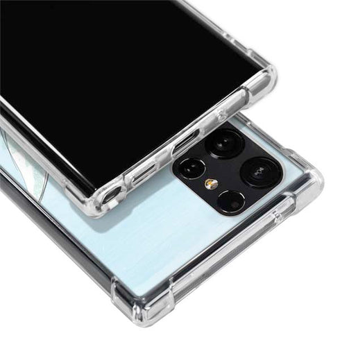 Disney Tinker Bell Sketch Art Galaxy S22 Ultra Clear Case