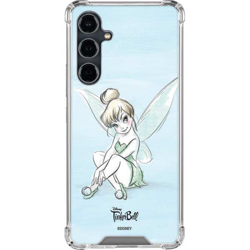 Disney Tinker Bell Sketch Art Galaxy S23 FE Clear Case