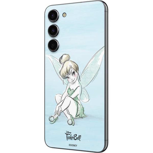 Disney Tinker Bell Sketch Art Galaxy S23 Plus Skin