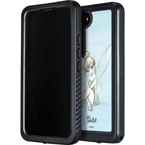 Disney Tinker Bell Sketch Art Galaxy S23 Plus Waterproof Case