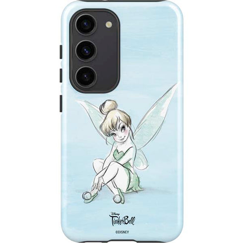 Disney Tinker Bell Sketch Art Galaxy S23 Pro Case