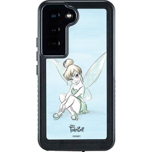 Disney Tinker Bell Sketch Art Galaxy S23 Waterproof Case