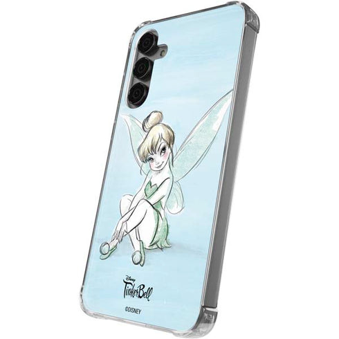 Disney Tinker Bell Sketch Art Galaxy S24 Plus Clear Case