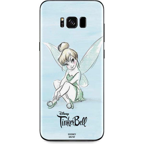Disney Tinker Bell Sketch Art Galaxy S8 Skin