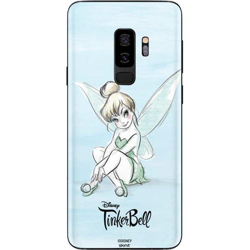 Disney Tinker Bell Sketch Art Galaxy S9 Plus Skin