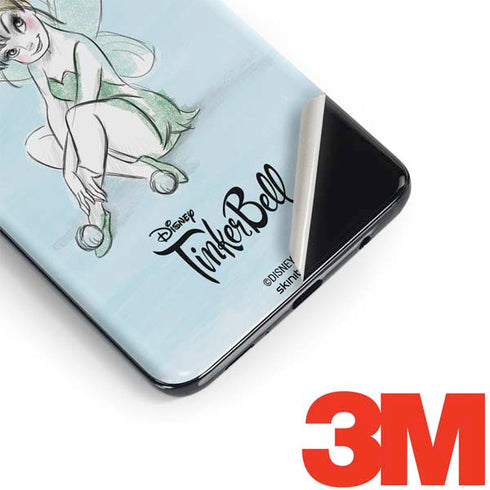 Disney Tinker Bell Sketch Art Galaxy S9 Plus Skin