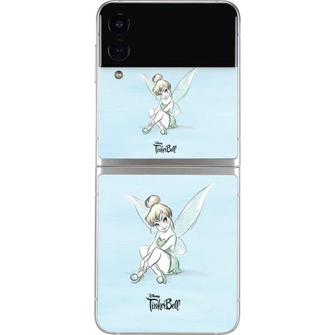 Disney Tinker Bell Sketch Art Galaxy Z Flip3 5G Skin
