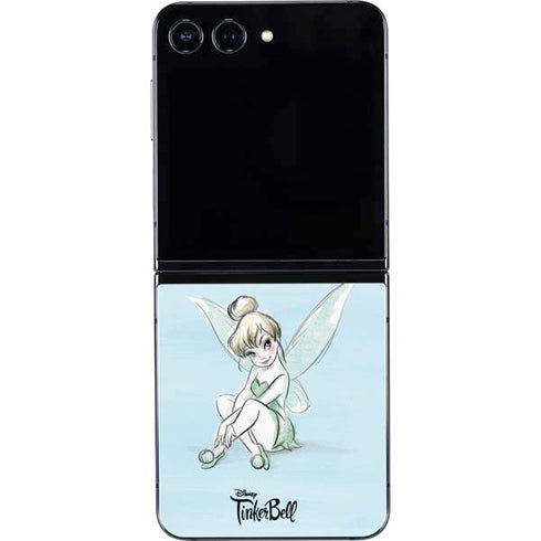 Disney Tinker Bell Sketch Art Galaxy Z Flip5 5G Skin