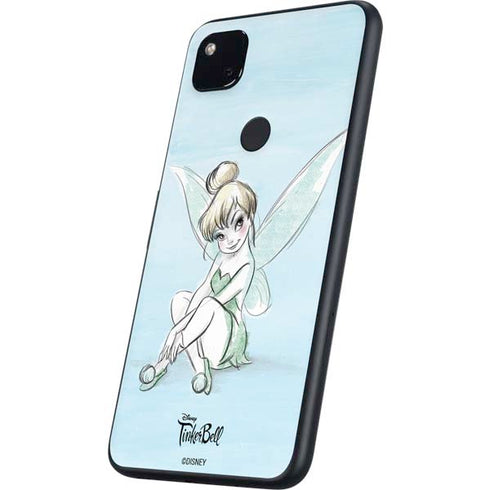 Disney Tinker Bell Sketch Art Google Pixel 4a Skin