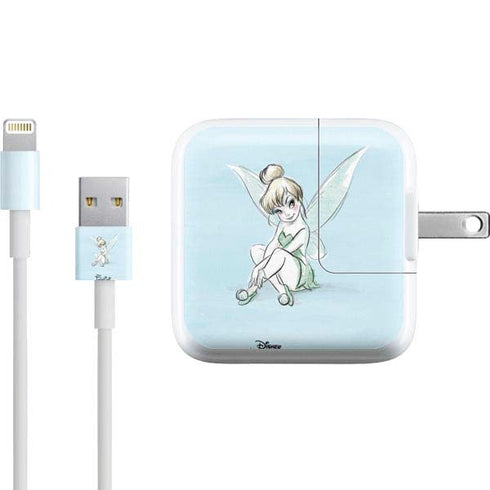Disney Tinker Bell Sketch Art iPad Charger (10W USB) Skin