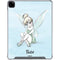 Disney Tinker Bell Sketch Art iPad Pro 12.9in (2020) Clear Case