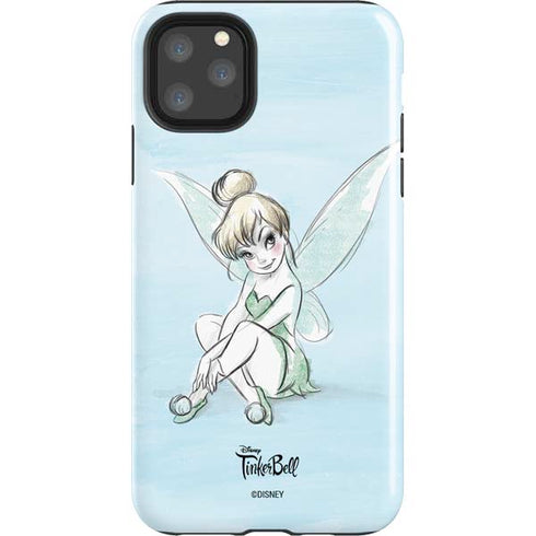 Disney Tinker Bell Sketch Art iPhone 11 Pro Max Impact Case