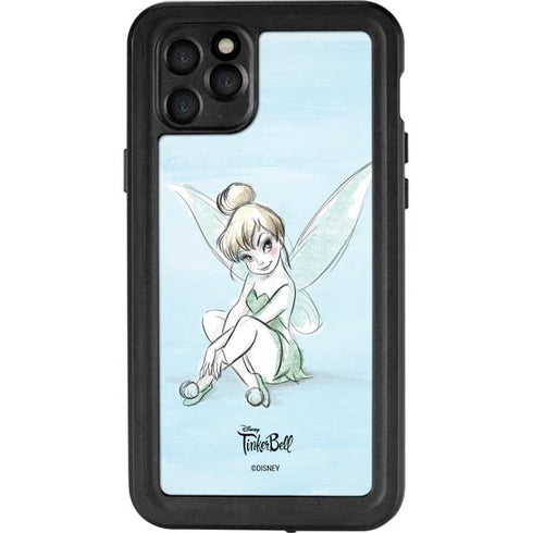 Disney Tinker Bell Sketch Art iPhone 11 Pro Max Waterproof Case