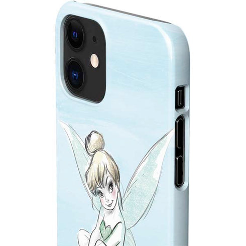 Disney Tinker Bell Sketch Art iPhone 12 Mini Lite Case