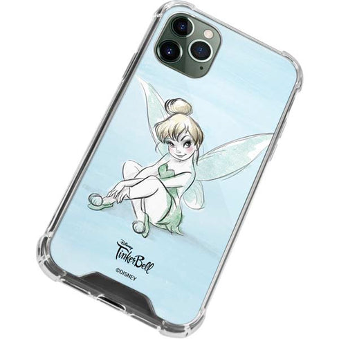 Disney Tinker Bell Sketch Art iPhone 12 Pro Clear Case