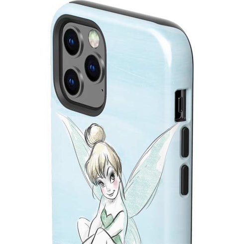 Disney Tinker Bell Sketch Art iPhone 12 Pro Max Impact Case