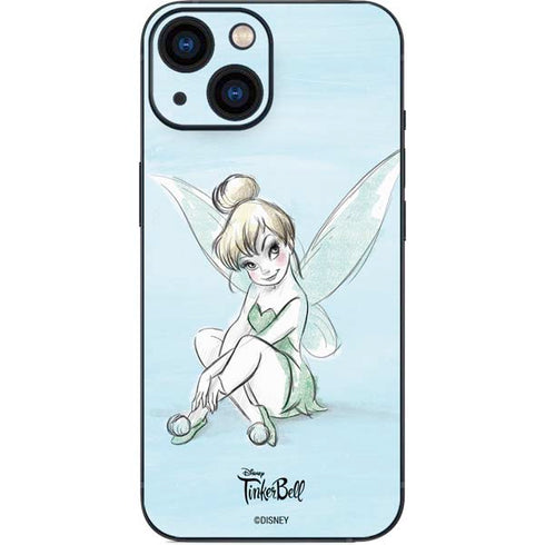 Disney Tinker Bell Sketch Art iPhone 13 Mini Skin