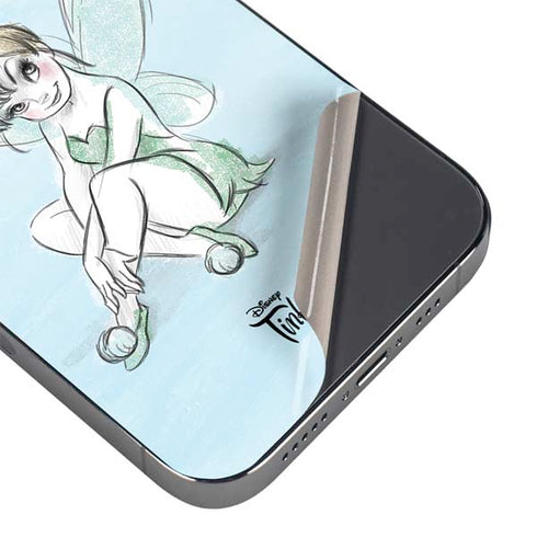 Disney Tinker Bell Sketch Art iPhone 13 Pro Max Skin