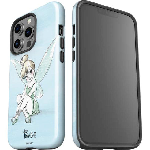 Disney Tinker Bell Sketch Art iPhone 14 Pro Impact Case