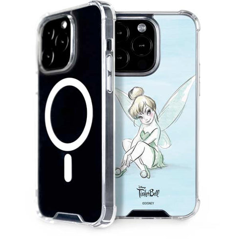 Disney Tinker Bell Sketch Art iPhone 14 Pro MagSafe Case