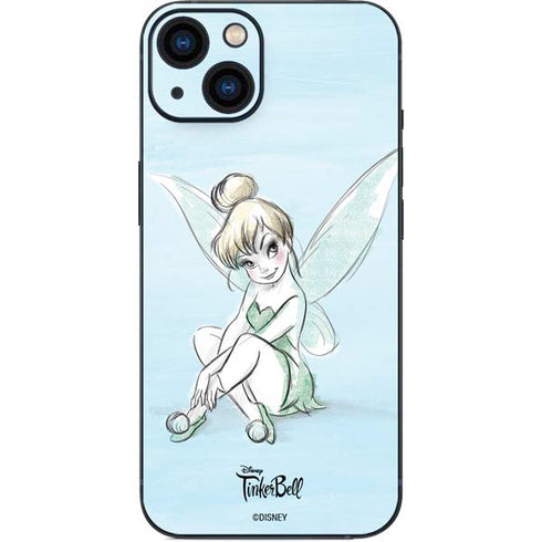 Disney Tinker Bell Sketch Art iPhone 14 Skin