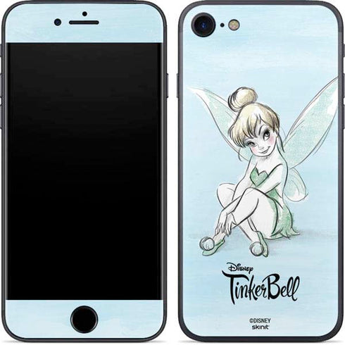 Disney Tinker Bell Sketch Art iPhone SE (2nd & 3rd Gen) Skin