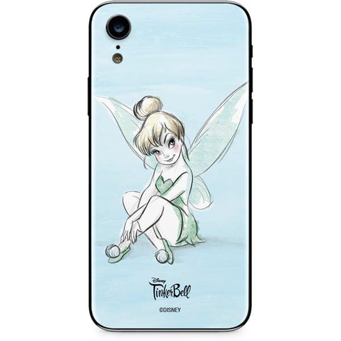 Disney Tinker Bell Sketch Art iPhone XR Skin