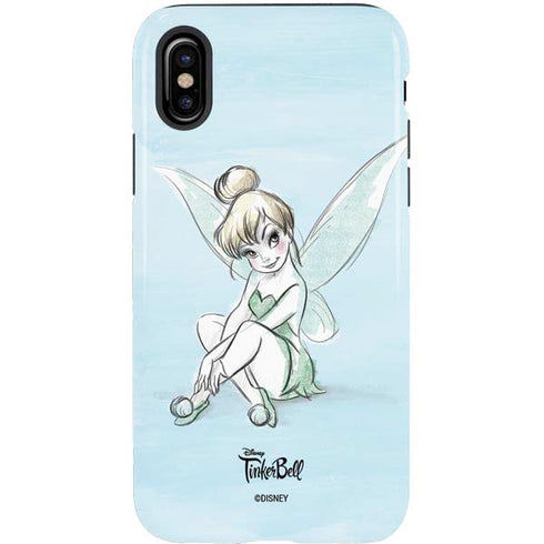 Disney Tinker Bell Sketch Art iPhone XS Pro Case