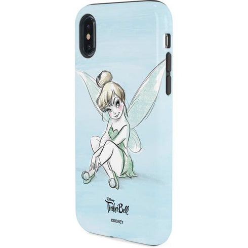 Disney Tinker Bell Sketch Art iPhone XS Pro Case