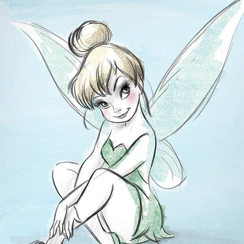 Disney Tinker Bell Sketch Art iPhone XS Pro Case