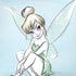 Disney Tinker Bell Sketch Art iPhone XS Pro Case