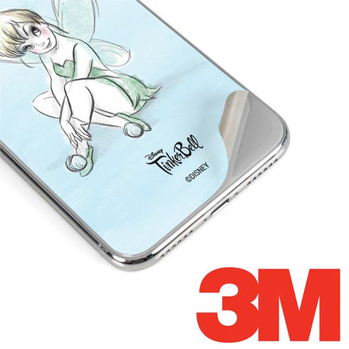 Disney Tinker Bell Sketch Art iPhone XS Skin
