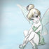 Disney Tinker Bell Sketch Art Legion Y720 Skin